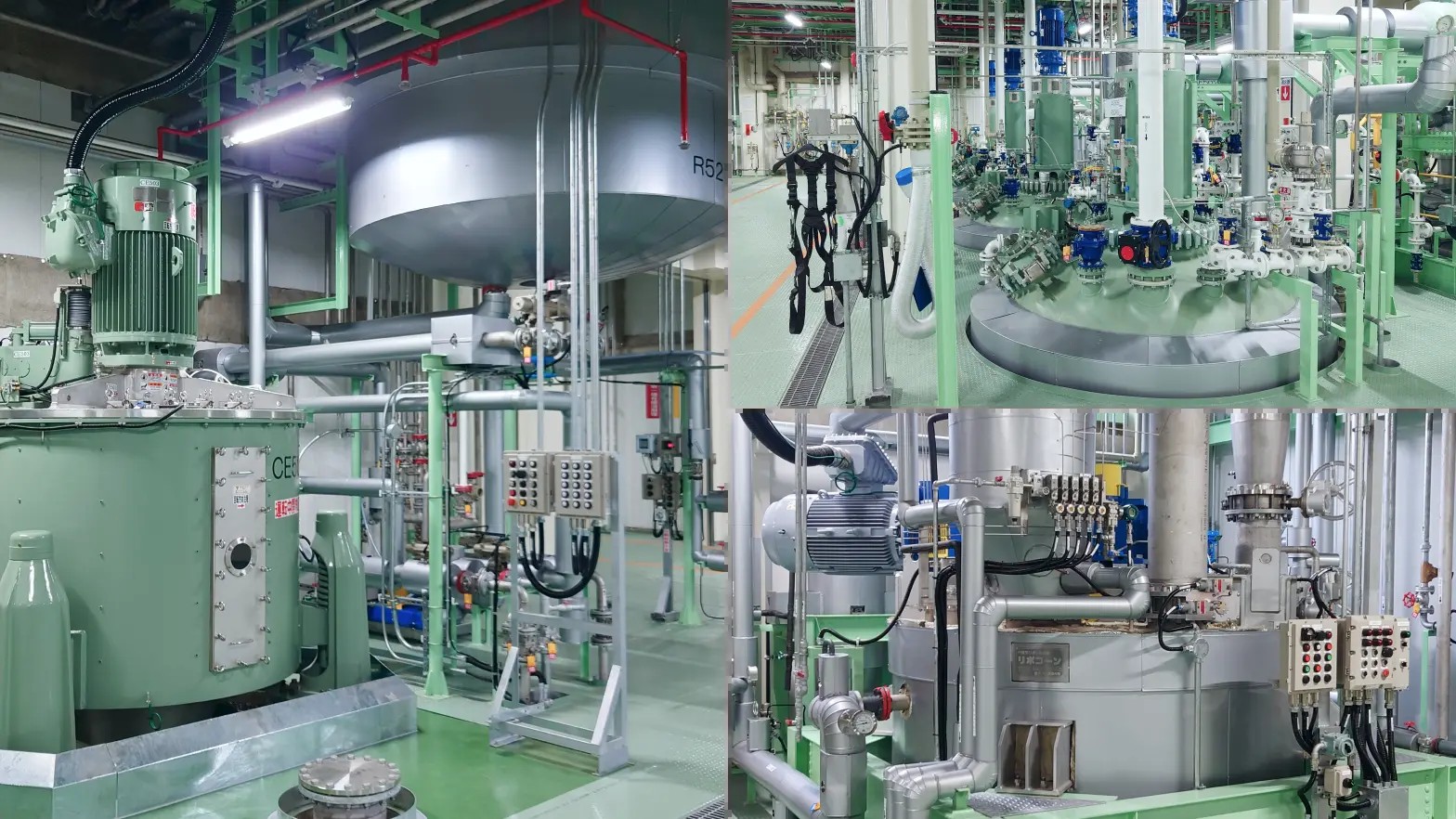AGC Fine Chemicals manufacturing facility (Glass-Lined, SUS, and Hastelloy reactors)